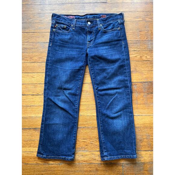 JCREW Hipslung Cropped Jeans sz 28R - Picture 1 of 15